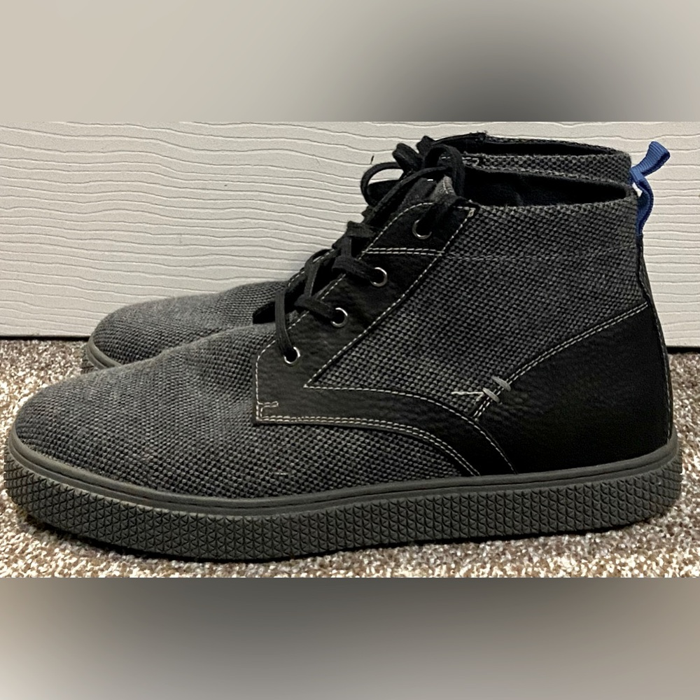 Mens Mix NO. 6 Qaiden high top shoe size 8.5M Grey EUC